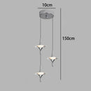Ljojo LED Staircase Chandeliers: Modern Home Pendant Light Lamps for Living Room