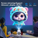 Ljojo™ Magcubic 4K Android 14 Pro Projector 290ANSI BT5.0 Wifi6 1080P 720P Outdoor
