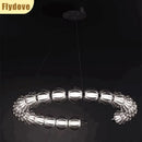 Ljojo Luxury LED Glass Lamp for Modern Nordic Interior Lighting