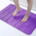 Ljojo Memory Foam Bathroom Mat: Super Absorbent Non-Slip Rug for Home Bathtub Shower Room