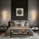 Ljojo Luxury Copper Wall Lamps for Living Room Staircase Corridor Marble Wall Lighting