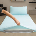 Ljojo 360° Zipper Mattress Protector Cover for Single/Double Beds - 90/150cm