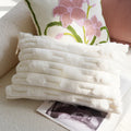 Ljojo Lily Jacquard Embroidery Pillow Cover for Sofa Living Room 45x45