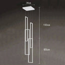Modern Minimalist LED Ceiling Chandelier Lamps | Square Suspension Pendant Lights by Ljojo