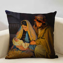 Jesus Decor Pillow Cover 45x45cm Home Sofa Art Decor Gift Ljojo