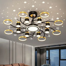 Nordic Dimmable Starry Sky Led Pendant Lights - Modern Bedroom & Living Room Decor | Ljojo