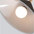 Ljojo Modern Art Iron Wood Pendant Lamp for Bedroom and Dining Room