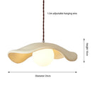 LED Cream Lotus Leaf Chandelier for Stylish Dining Room Decor by Ljojo