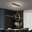 Ljojo LED Pendant Light: Modern Chandelier for Home Dining Living Kitchen Bedroom Decor