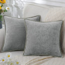 Chenille Cushion Cover 45x45 - Luxury Sofa Throw Pillow Case for Living Room Decor