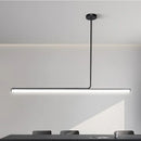 Modern Long Strip LED Pendant Lights | Sleek Chandelier for Living Room by Ljojo
