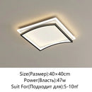 Modern Square LED Ceiling Lights for Home Decoration Living Dining Rooms Chandeliers by Ljojo