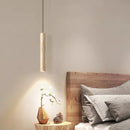 Ljojo Long Tube Wood Pendant Chandelier - Modern Japanese StylePreparedStatement