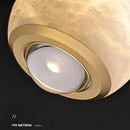 Ljojo Marble LED Pendant Lights - Modern Luxury Chandeliers for Kitchen Island & Bedside