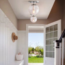 Modern Designer LED Pendant Lights Golden Chrome Glass Balls Chandeliers by Ljojo