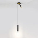 Ljojo LED Pendant Light Chandelier with Spotlights Modern Indoor Lighting for Living Room Bedroom