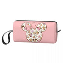 Ljojo Minnie Mouse Makeup Bag Cosmetic Pouch - Cute Cartoon Merch for Girl Woman