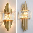 Ljojo Luxury Crystal Wall Lamp for Living Room and Bedroom Night Lighting