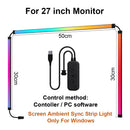 Ljojo™ RGB Smart LED Strip Light for Ambient TV PC Display Sync & Decor