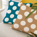 Ljojo Linen Red Christmas Pillows 45x45 for Living Room Decor