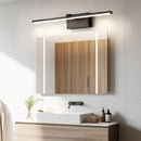 Ljojo LED Wall Lamp Waterproof Makeup Mirror Light White Black Aluminum Sconces