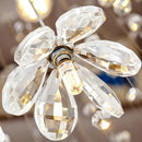 Ljojo Loft Crystal Ceiling Chandelier for Staircase Room Decor