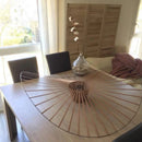 Modern Nordic Straw Hat Pendant Lamp Chandelier for Living Bedroom by Ljojo