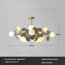 Nordic Colorful Living Room Chandelier Magic Bean Designer Modern Simple Light Luxury Ljojo