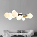 Ljojo Magic Bean Glass Chandelier - Luxury Nordic Minimalist Lighting