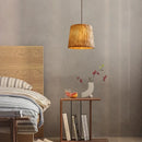 Wabi-Sabi Style Imitation Wood Grain Pendant Lights Vintage Retro Chandelier by Ljojo