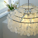 Modern Luxury Shell Chandelier Gold/Chrome Design for Dining & Living Room by Ljojo