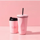 Ljojo 12oz Stainless Steel Insulated Travel Mug Thermos Vacuum Coffee Cup