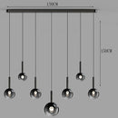 Ljojo Minimalist Glass Headboard Pendant Lamp for Luxury Bedroom