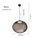 Nordic A Ball LED Pendant Light Fixture for Living Dining Room Kitchen by Ljojo