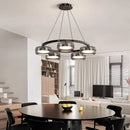 Modern LED Glass Pendant Lamp for Living Room Kitchen Chandelier Suspension by Ljojo