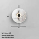 Ljojo Marble Effect LED Wall Lamp