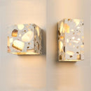 Ljojo LED Wall Light: Japanese Style, Waterproof, Terrazzo Fixture for Bedroom, Balcony, Hallway