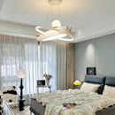 LED Hanging Airplanes Chandelier for Children's Rooms by Ljojo