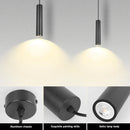 Ljojo LED Tube Pendant Chandelier for Modern Luxury Living Room & Kitchen