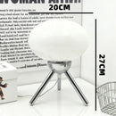 Glass Mushroom Table Lamp Nordic Modern Retro Ambient Decor Light by Ljojo