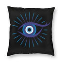 Evil Eye Black Art Cushion Cover Mystery Spirit Pillowcase by Ljojo