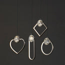 Crystal Ball Chandelier Modern Minimalist Pendant Lighting by Ljojo