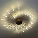 Ljojo Modern Minimalist Metal Master Bedroom LED Ceiling Lamp Nordic Restaurant Dinning Room