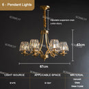 Ljojo Luxury Crystal LED Chandelier Pendant Light for Living Room Dining Room Elegant Ceiling Lighting