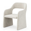 Ljojo Minimalist Modern Armchair Light Luxury Dining Chair