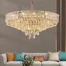 Ljojo Luxury Crystal Chandelier: Elegant Lighting for Living Room, Dining Room, Bedroom