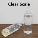 Ljojo 1000ml Glass Water Bottle with Time Marker Cover for
Water Drink and Outdoor, Transparent Large Capacity Bottle