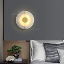 Alabaster Wall Sconce Luxury Bedside Lamp for Living Room by Ljojo