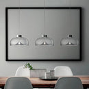 Ljojo Italian Designer Glass Pendant Light Chandelier for Dining Room Home Decor