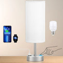 Ljojo LED Table Lamp with USB A+C Fast Charger & Touch Control